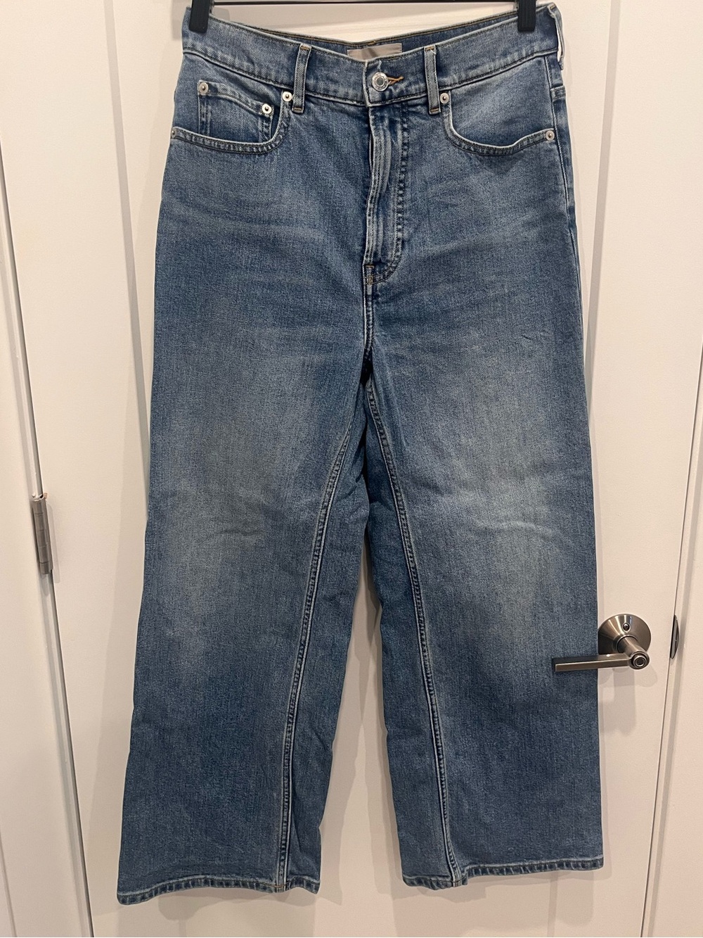 Everlane Light Blue Way High Sailor Jean (Size 28S)